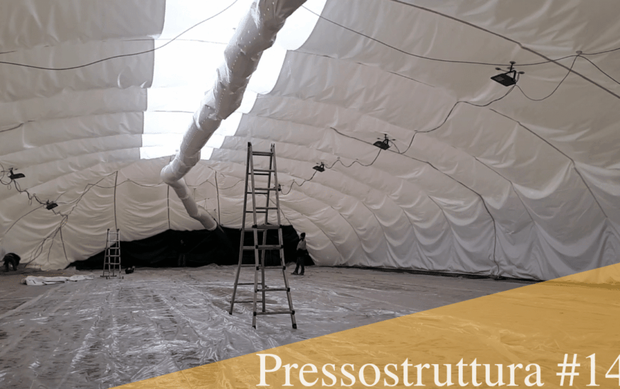Come realizzare una pressostruttura, montaggio vero e proprio parte 2