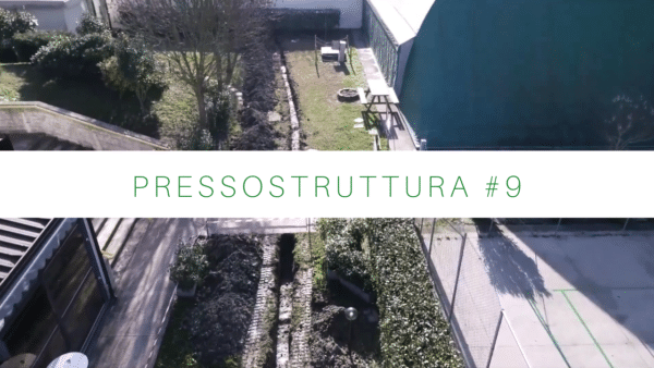 Come realizzare una pressostruttura, la posa della linea del metano