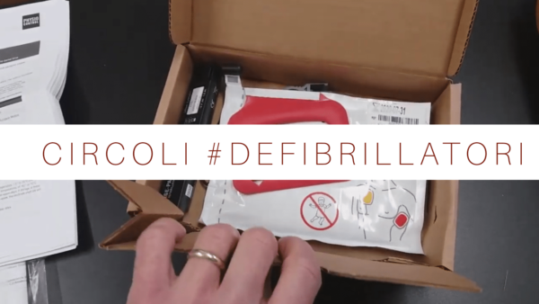 Unboxing kit sostitutivo DEFIBRILLATORE  LIFEPAK CR PLUS