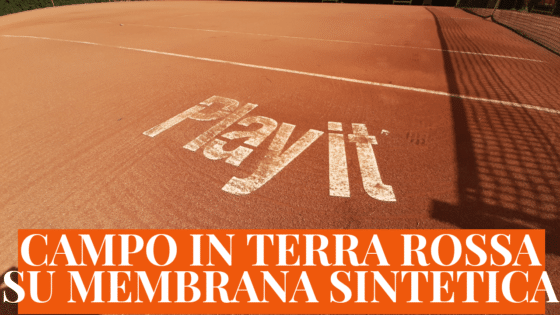 Come si presenta un campo da tennis ibrido in membrana sintetica? #1