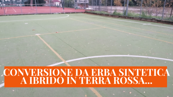 E’ possibile trasformare un vecchio campo in erba sintetica in un campo ibrido?