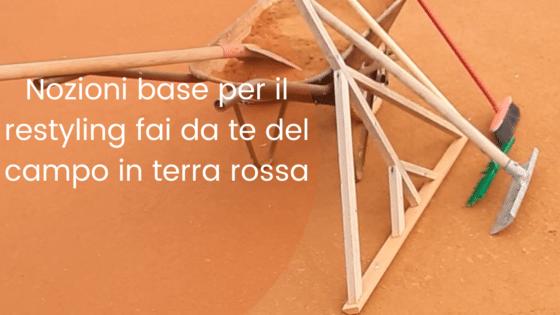 Manutenzione base del campo in terra rossa. Semplici linee guida per manutentori alle prime armi