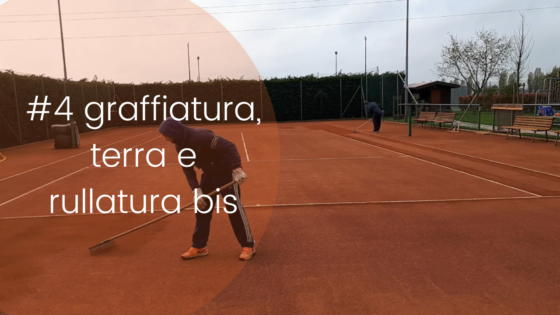 #day4 Rigatura, nuova terra e seconda rullatura post Venus Terrarossa. MANUTENZIONE STRAORDINARIA