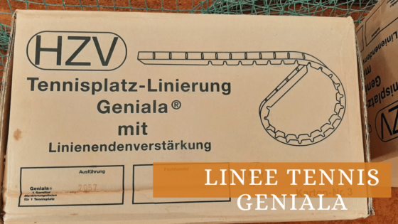 Scopriamo assieme le LINEE TEDESCHE SENZA CHIODI “GENIALA”. “GENIALA” TENNIS LINES unboxing
