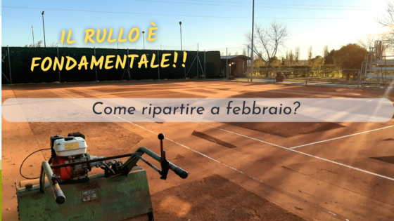 Tutorial riavvio al gioco del campo da tennis in terra rossa a febbraio