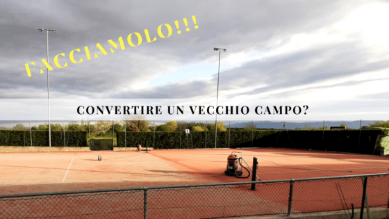 Conversione campo ibrido zavorrato con sabbia in campo ibrido con terra rossa