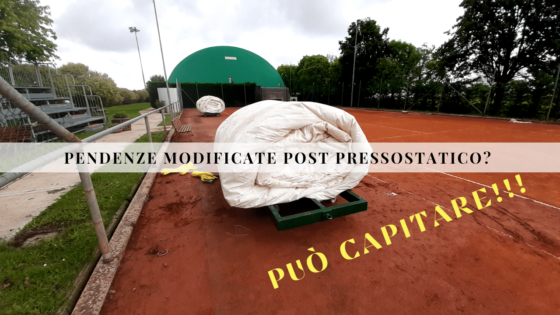 Il PRESSOSTATICO ti può modificare le pendenze del campo? Com’è possibile?