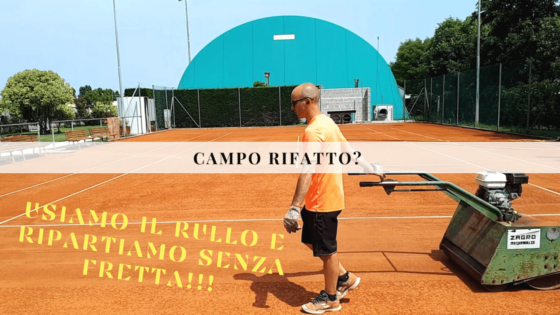 Quante volte bisogna rullare il campo dopo averlo rifatto? Dopo quanto tempo far giocare?